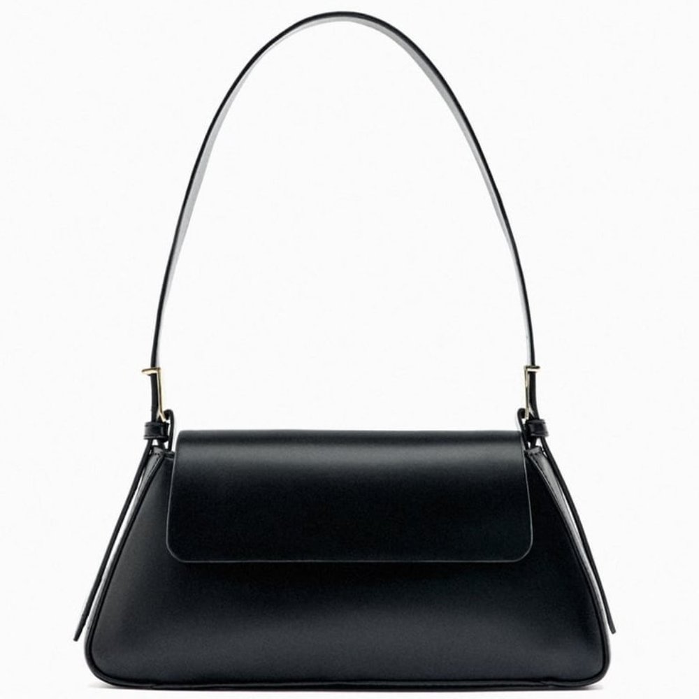 ZARA Minimal Flap Shoulder Bag